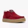 Stivaletti da uomo Torhill Hi in pelle scamosciata rossa Stivaletti da uomo Torhill Hi in pelle scamosciata rossa