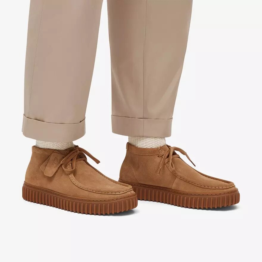 Stivaletti Torhill Hi in pelle scamosciata color sabbia scura Stivaletti Torhill Hi in pelle scamosciata color sabbia scura