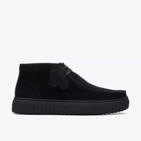 Stivaletti Torhill Hi in pelle scamosciata nera
