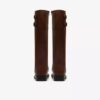 Stivali alti al ginocchio da donna Adalynn Hope in pelle British Tan Stivali alti al ginocchio da donna Adalynn Hope in pelle British Tan