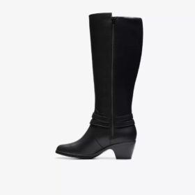 Stivali alti al ginocchio da donna Emily 2 Dream in pelle nera Stivali alti al ginocchio da donna Emily 2 Dream in pelle nera