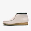 Stivali da uomo Walla Rb in pelle bianca Wallabees Stivali da uomo Walla Rb in pelle bianca Wallabees