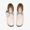 Stivali da uomo Walla Rb in pelle bianca Wallabees Stivali da uomo Walla Rb in pelle bianca Wallabees