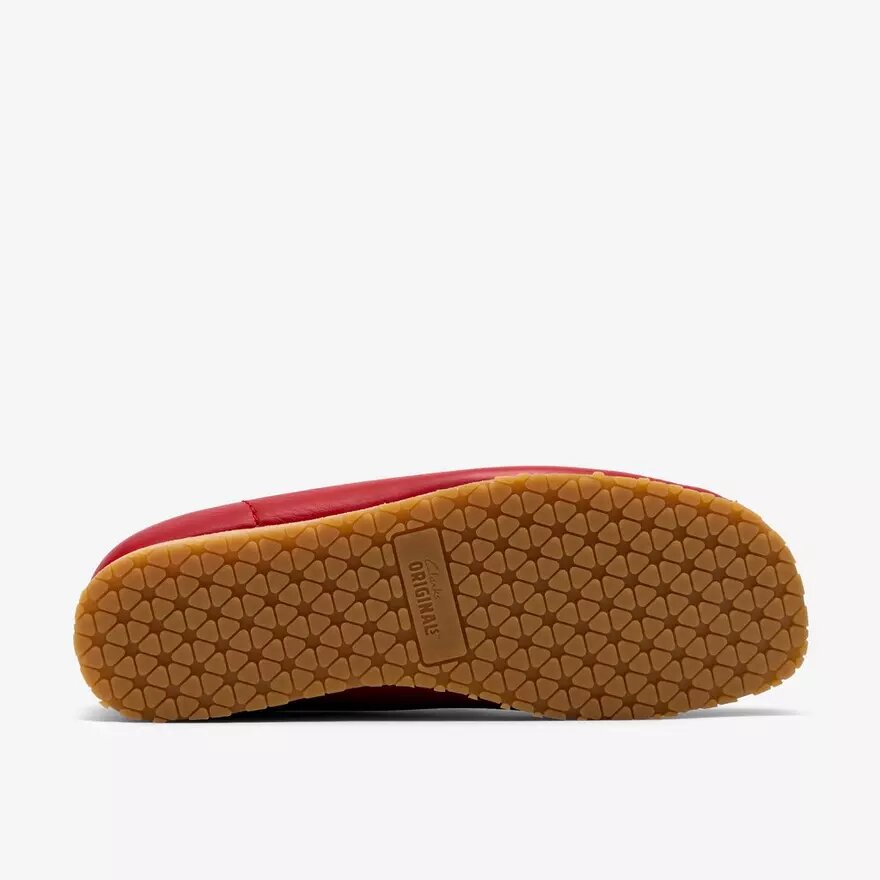 Stivali da uomo Walla Rb in pelle rossa Wallabees Stivali da uomo Walla Rb in pelle rossa Wallabees