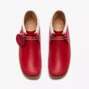 Stivali da uomo Walla Rb in pelle rossa Wallabees Stivali da uomo Walla Rb in pelle rossa Wallabees