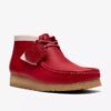 Stivali da uomo Walla Rb in pelle rossa Wallabees Stivali da uomo Walla Rb in pelle rossa Wallabees