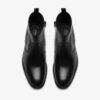Stivali eleganti da uomo Steadwell Zip in pelle nera Stivali eleganti da uomo Steadwell Zip in pelle nera