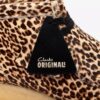 Stivali Wallabee da donna con stampa leopardata Stivali Wallabee da donna con stampa leopardata