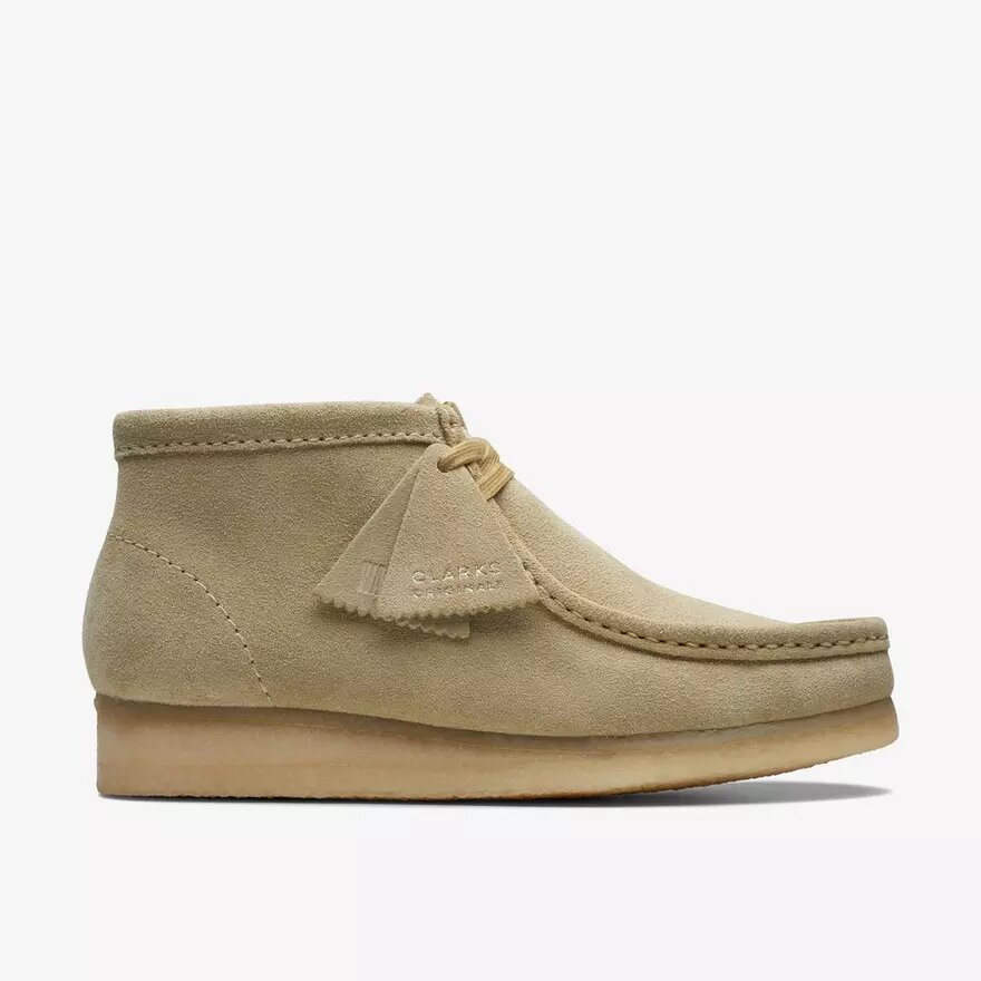 Stivali Wallabee™ da donna in pelle scamosciata color acero Stivali Wallabee™ da donna in pelle scamosciata color acero