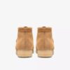 Stivali Wallabee da donna in pelle scamosciata color cuoio Stivali Wallabee da donna in pelle scamosciata color cuoio
