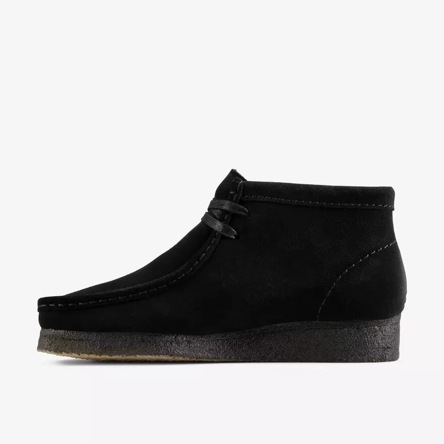 Stivali Wallabee™ da donna in pelle scamosciata nera Stivali Wallabee™ da donna in pelle scamosciata nera