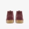 Stivali Wallabee da donna. Pelle scamosciata marrone rosato Stivali Wallabee da donna. Pelle scamosciata marrone rosato
