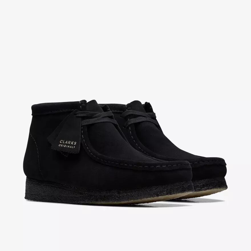 Stivali Wallabee™ da uomo in pelle scamosciata nera Stivali Wallabee™ da uomo in pelle scamosciata nera