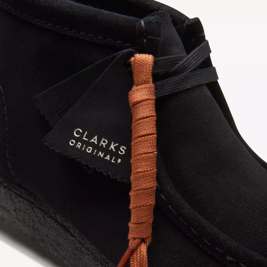 Stivali Wallabee™ da uomo in pelle scamosciata nera Stivali Wallabee™ da uomo in pelle scamosciata nera