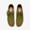 Stivali Wallabee da uomo in pelle scamosciata verde Stivali Wallabee da uomo in pelle scamosciata verde