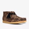 Stivali Wallabee da uomo leopardati Stivali Wallabee da uomo leopardati