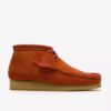 Stivali Wallabee da uomo Wallabees in pelle scamosciata arancione Stivali Wallabee da uomo Wallabees in pelle scamosciata arancione