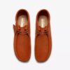 Stivali Wallabee da uomo Wallabees in pelle scamosciata arancione Stivali Wallabee da uomo Wallabees in pelle scamosciata arancione