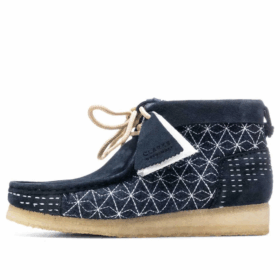 Stivali Wallabee “Navy Shashiko” 26169152