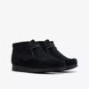 Stivali Wallabee per bambini – Modello più grande in pelle scamosciata nera Stivali Wallabee per bambini – Modello più grande in pelle scamosciata nera