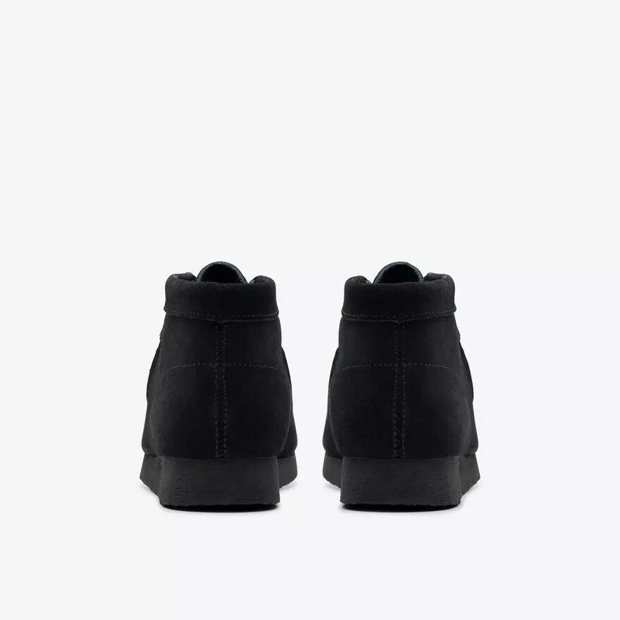 Stivali Wallabee per bambini – Modello più grande in pelle scamosciata nera Stivali Wallabee per bambini – Modello più grande in pelle scamosciata nera