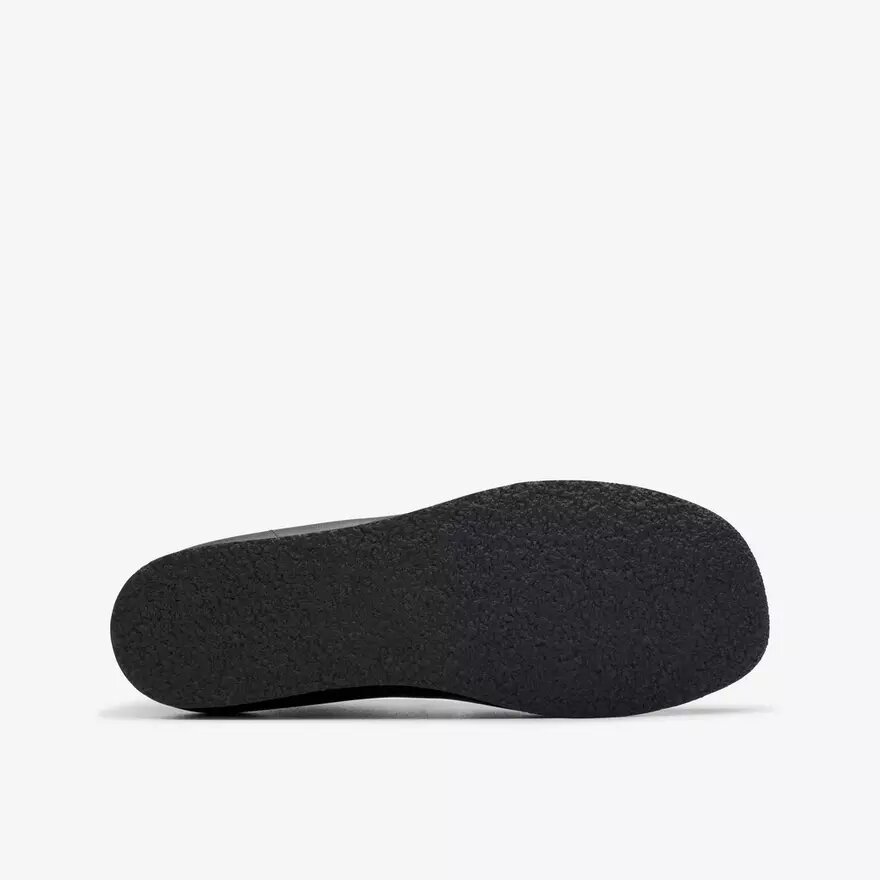 Stivali Wallabee per bambini Wallabee in pelle nera per i più grandi Stivali Wallabee per bambini Wallabee in pelle nera per i più grandi