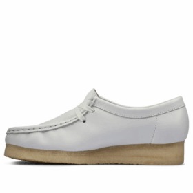 Stivali Wallabee “White Leather” 26156624