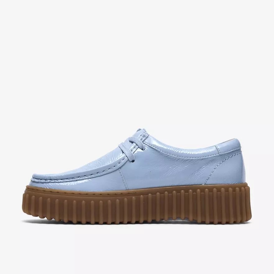 Torhill Bee da donna in pelle verniciata azzurra Torhill Torhill Bee da donna in pelle verniciata azzurra Torhill