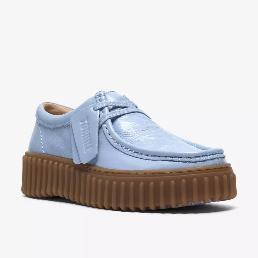Torhill Bee da donna in pelle verniciata azzurra Torhill Torhill Bee da donna in pelle verniciata azzurra Torhill