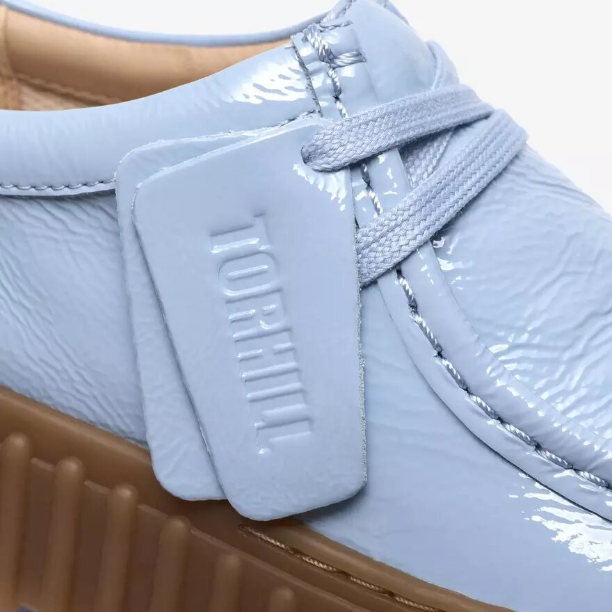 Torhill Bee da donna in pelle verniciata azzurra Torhill Torhill Bee da donna in pelle verniciata azzurra Torhill