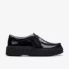 Torhill Bee Wallabee da donna in vernice nera Torhill Bee Wallabee da donna in vernice nera
