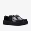 Torhill Bee Wallabee da donna in vernice nera Torhill Bee Wallabee da donna in vernice nera
