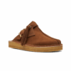 Trek Mule in pelle scamosciata “Caramel” 26164440
