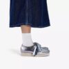 Wallabee 2604 da donna in vernice argentata Wallabee 2604 da donna in vernice argentata