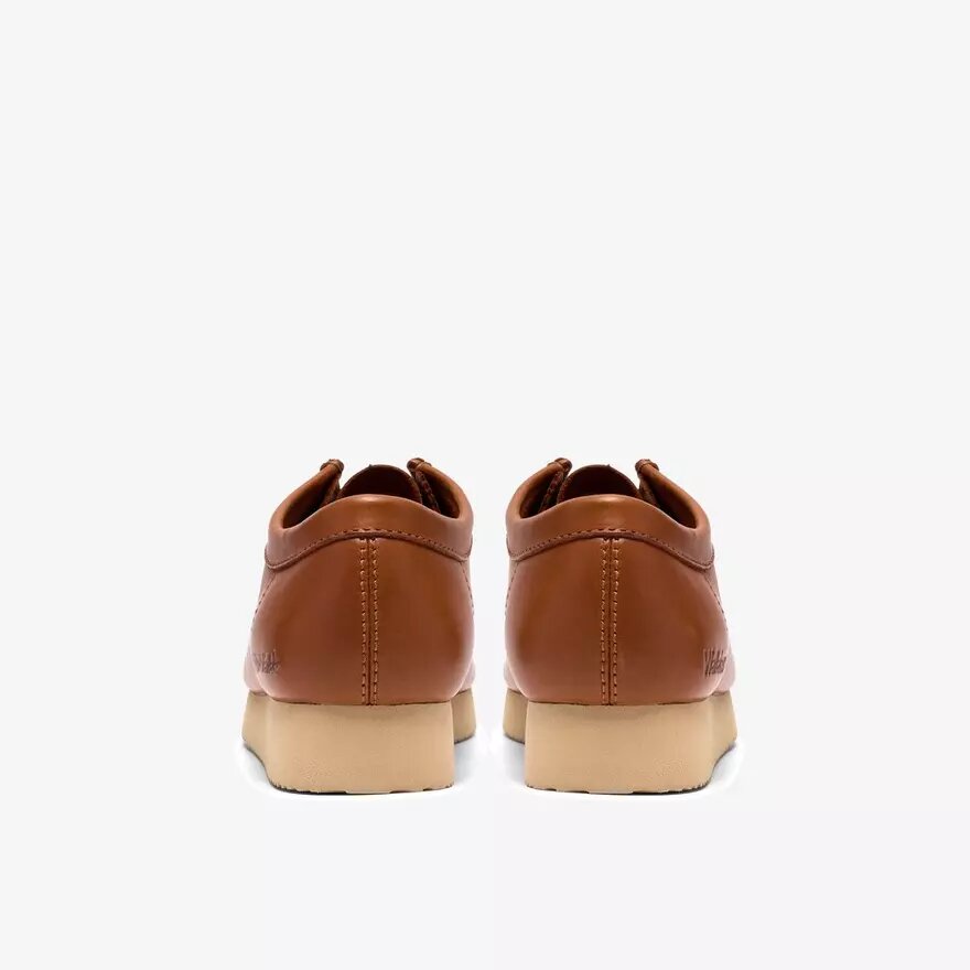 Wallabee 2604 da uomo in pelle marrone Wallabee 2604 da uomo in pelle marrone