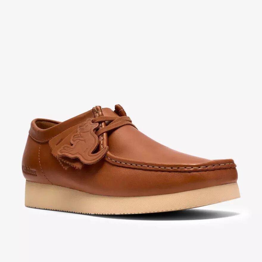 Wallabee 2604 da uomo in pelle marrone Wallabee 2604 da uomo in pelle marrone