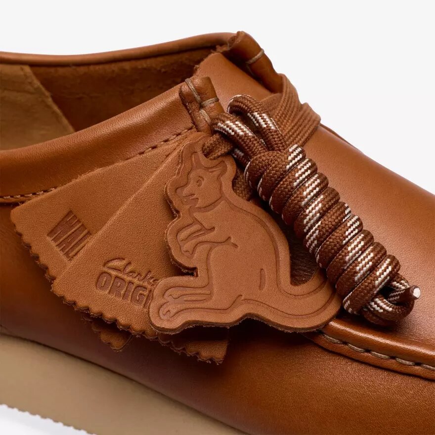 Wallabee 2604 da uomo in pelle marrone Wallabee 2604 da uomo in pelle marrone
