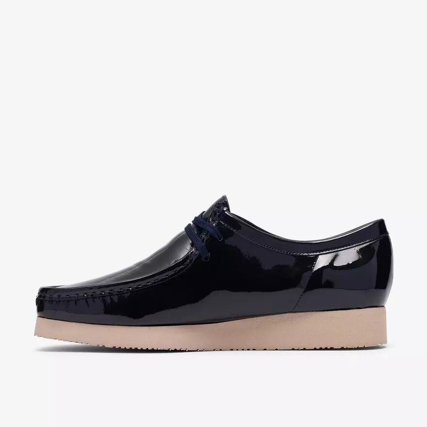 Wallabee 2604 da uomo in vernice blu navy Wallabee 2604 da uomo in vernice blu navy