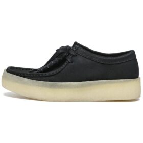 Wallabee Cup “Nubuck nero” 261581447