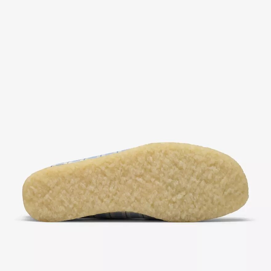 Wallabee da donna a quadretti blu Wallabee da donna a quadretti blu