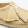 Wallabee da donna in pelle giallo pallido Wallabee da donna in pelle giallo pallido