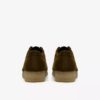 Wallabee da donna in pelle scamosciata color oliva Wallabee da donna in pelle scamosciata color oliva