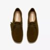 Wallabee da donna in pelle scamosciata color oliva Wallabee da donna in pelle scamosciata color oliva