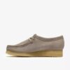 Wallabee da donna in pelle scamosciata grigio chiaro Wallabee da donna in pelle scamosciata grigio chiaro