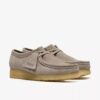 Wallabee da donna in pelle scamosciata grigio chiaro Wallabee da donna in pelle scamosciata grigio chiaro