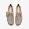 Wallabee da donna in pelle scamosciata grigio chiaro Wallabee da donna in pelle scamosciata grigio chiaro