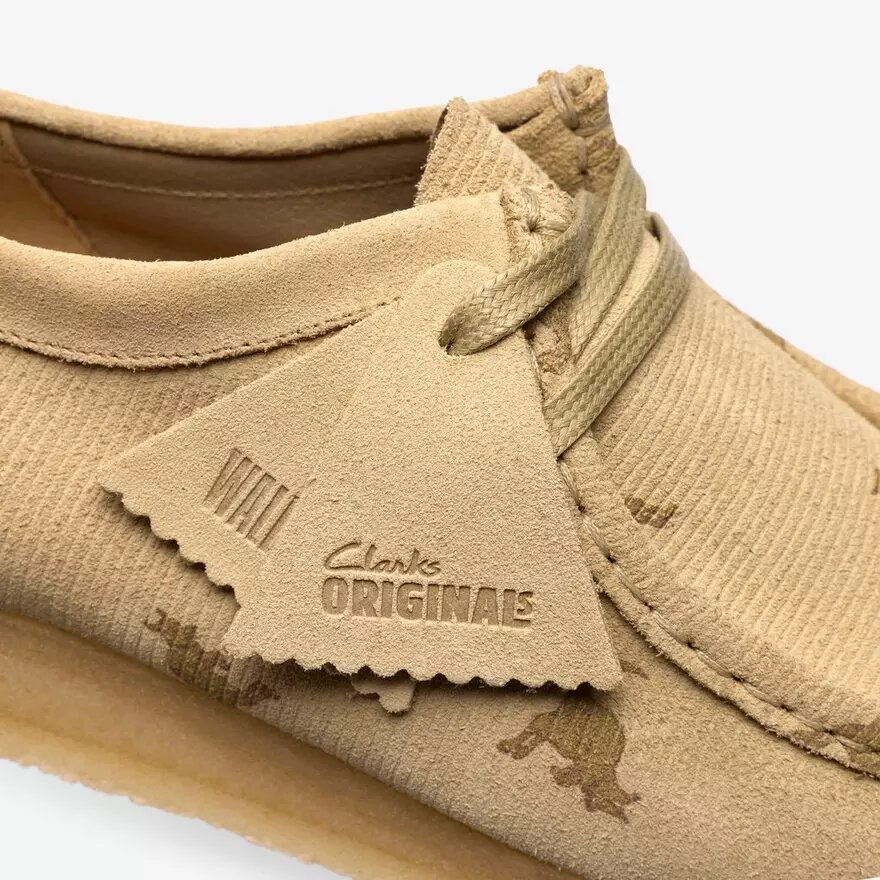 Wallabee da uomo con stampa combinata Maple Wallabee da uomo con stampa combinata Maple