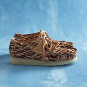 Wallabee da uomo con stampa tigrata