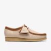 Wallabee da uomo in pelle bianca combinata Wallabee da uomo in pelle bianca combinata