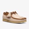Wallabee da uomo in pelle bianca combinata Wallabee da uomo in pelle bianca combinata
